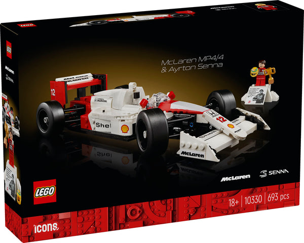 LEGO 10330 Icons - McLaren MP4/4 & Ayrton Senna