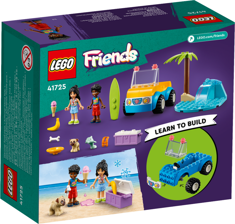 LEGO 41725 Friends - Huvittelua rantakirpulla