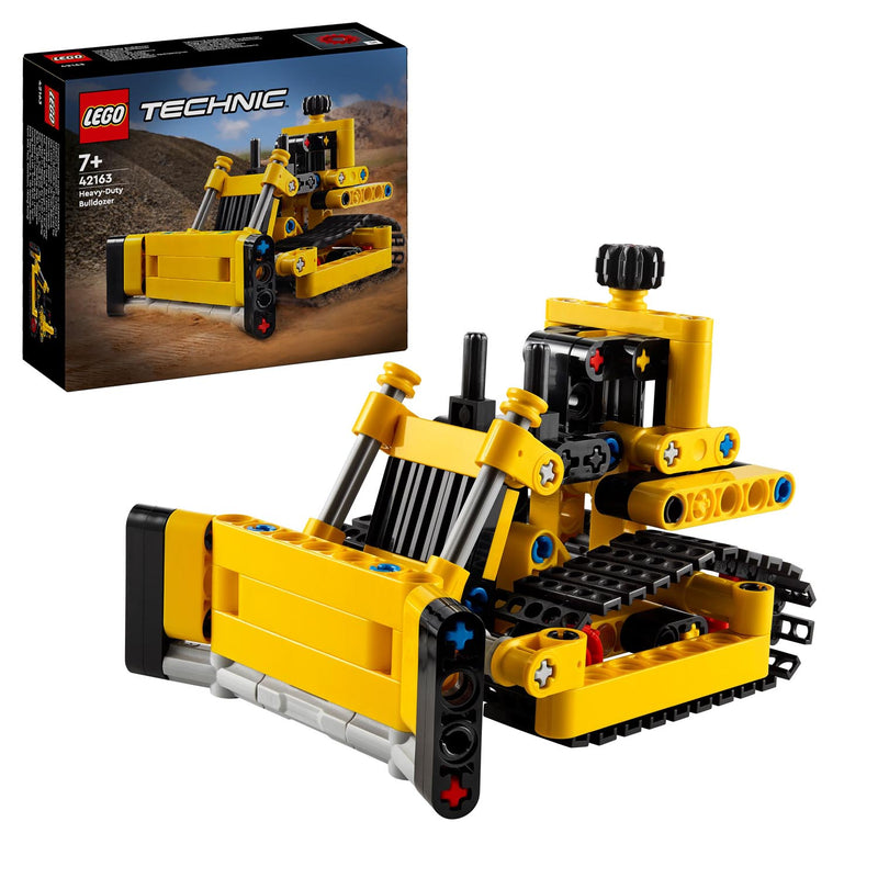 LEGO 42163 Technic - Raskaan sarjan puskutraktori