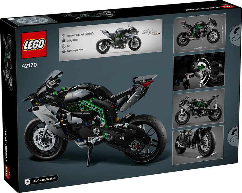 LEGO 42170 Technic - Kawasaki Ninja H2R ‑moottoripyörä