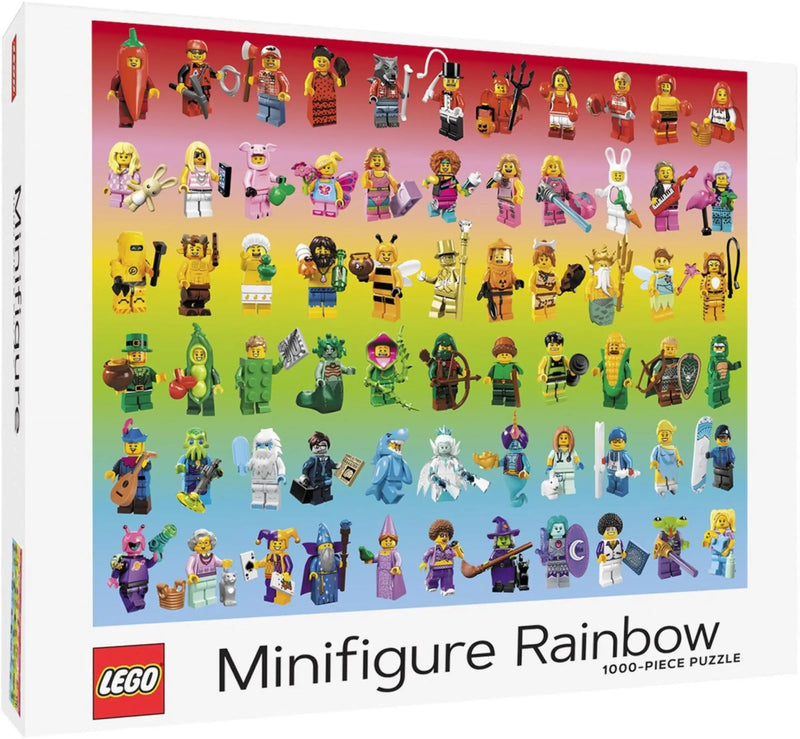 LEGO Palapeli: Minihahmot-sateenkaari (1000 palaa)