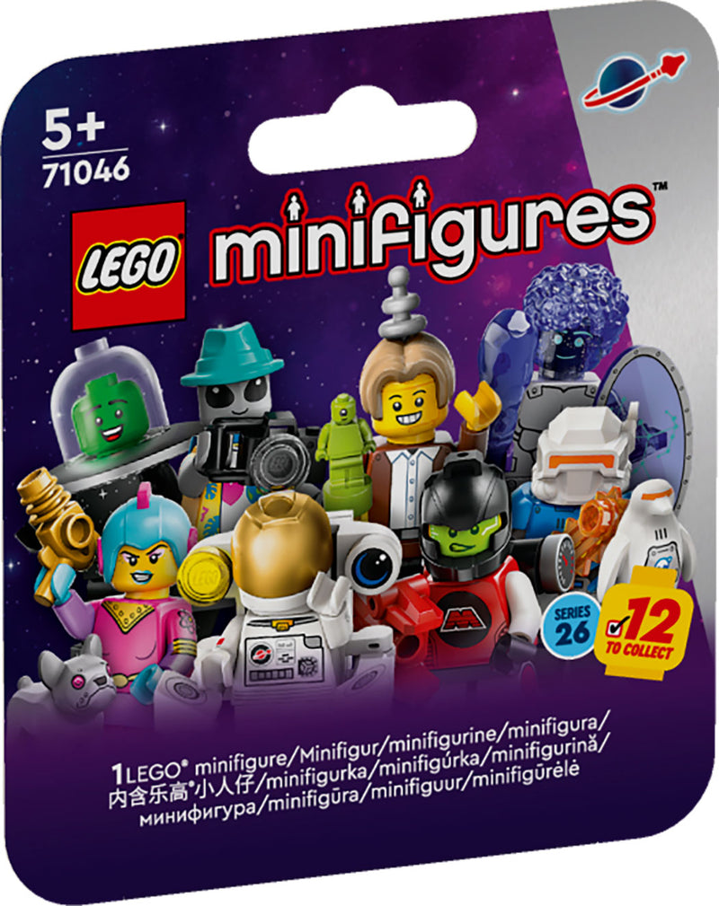 ENNAKKOTILAUS: LEGO 71046 Minihahmot – Sarja 26 Avaruus - Täysi sarja (12 minifiguuria)
