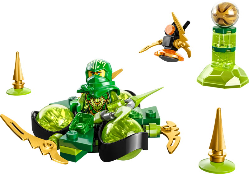 LEGO 71779 Ninjago - Lohikäärmevoiman Lloyd – spinjitzu-pyörähdys