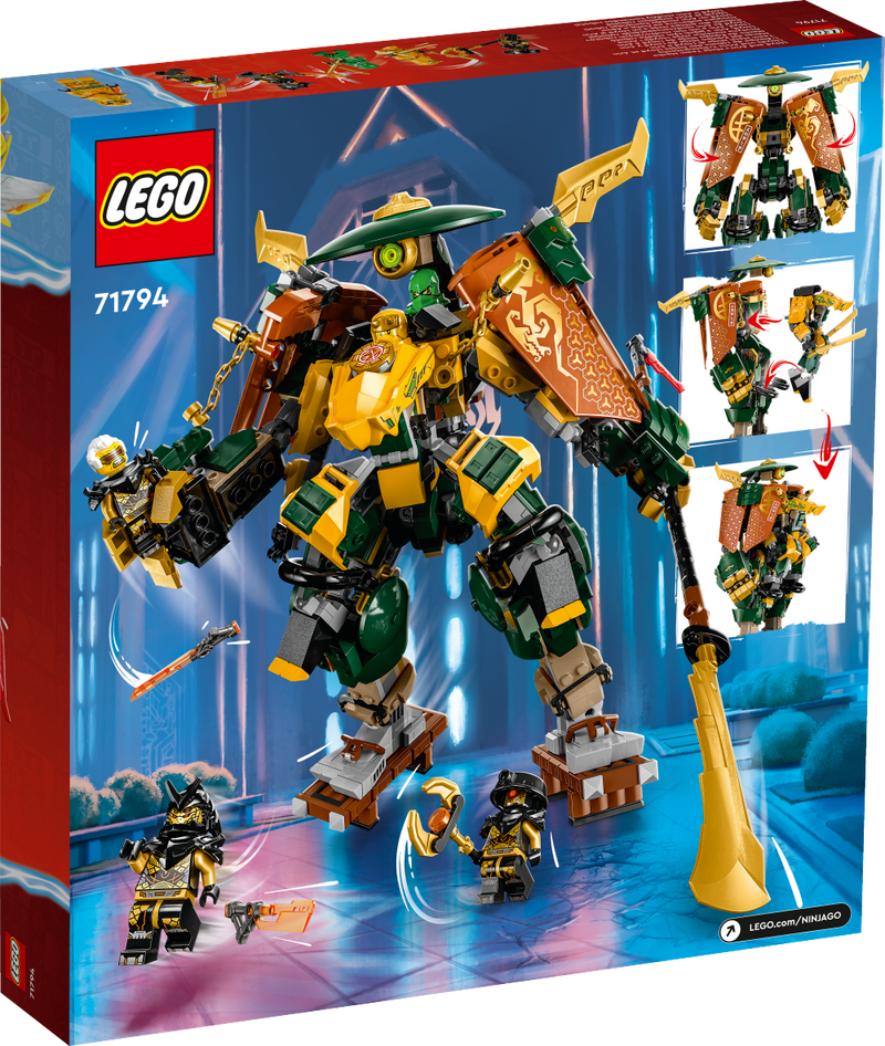 LEGO 71794 Ninjago - Lloydin ja Arinin ninjatiimin robottiasut