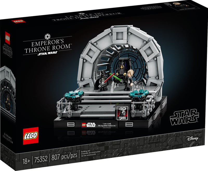 LEGO 75352 Star Wars - Keisarin valtaistuinsali ‑dioraama