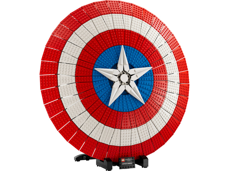 76262 LEGO Captain American kilpi