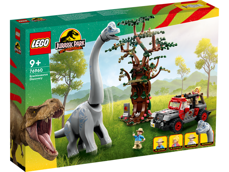 LEGO 76960 Jurassic World - Brachiosaurus löydetään