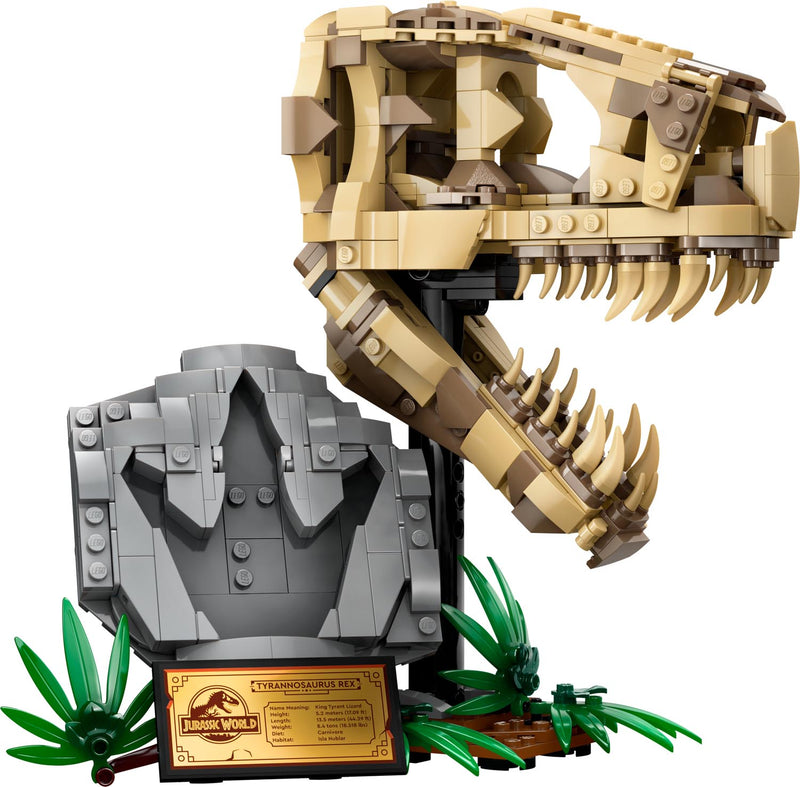 LEGO 76964 Jurassic World - Dinosaurusfossiilit: T. rexin  pääkallo