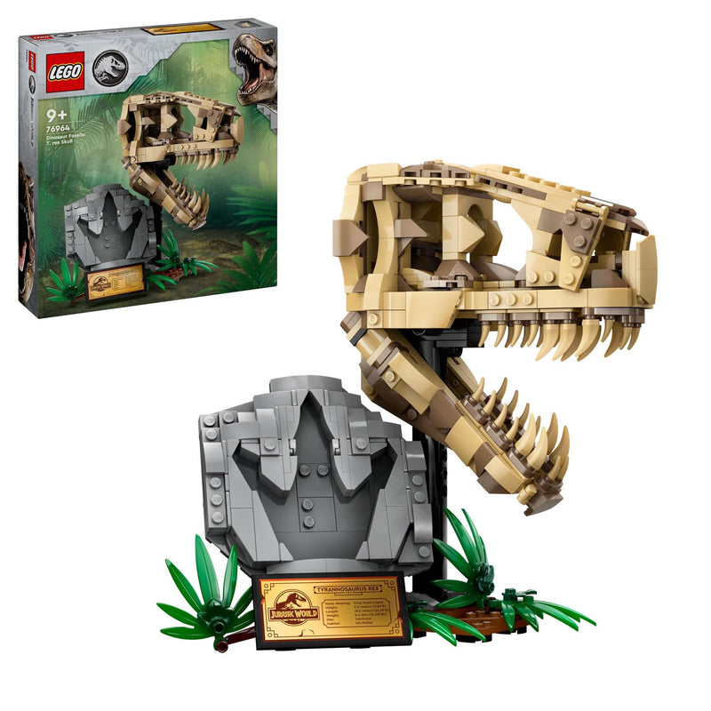 LEGO 76964 Jurassic World - Dinosaurusfossiilit: T. rexin  pääkallo