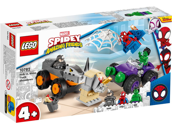 LEGO 10782 Super Heroes - Hulkin ja Rhinon taisteluautot