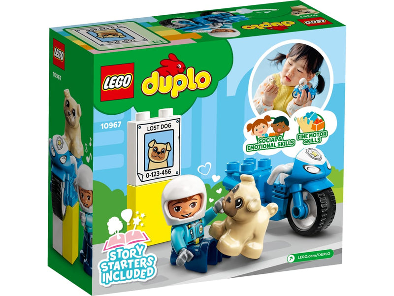 LEGO 10967 Duplo - Poliisimoottoripyörä