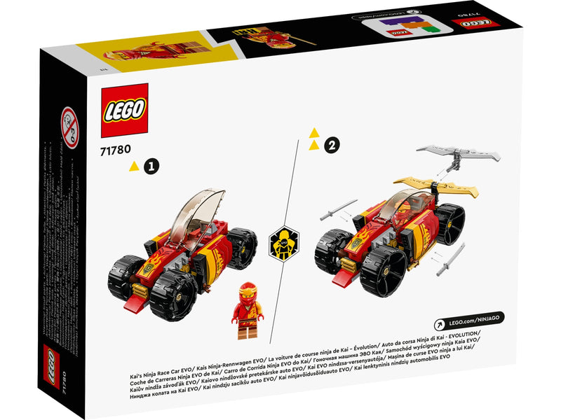 LEGO 71780 Ninjago - Kain ninjakilpa-auto EVO