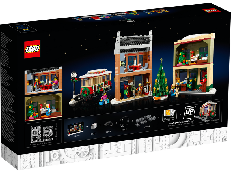 LEGO 10308 ICONS - Jouluinen pääkatu