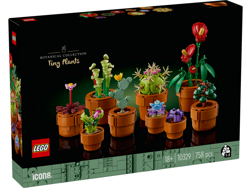 LEGO 10329 Icons Botanical - Minikasvit