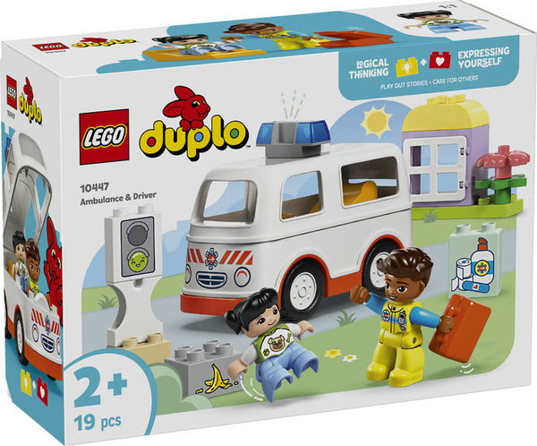 LEGO DUPLO 10447 - Ambulanssi ja kuljettaja