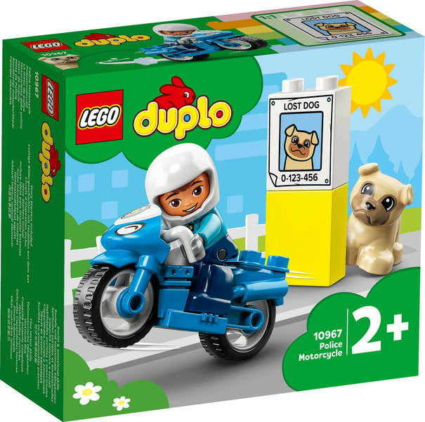 LEGO DUPLO 10967 -  Poliisimoottoripyörä
