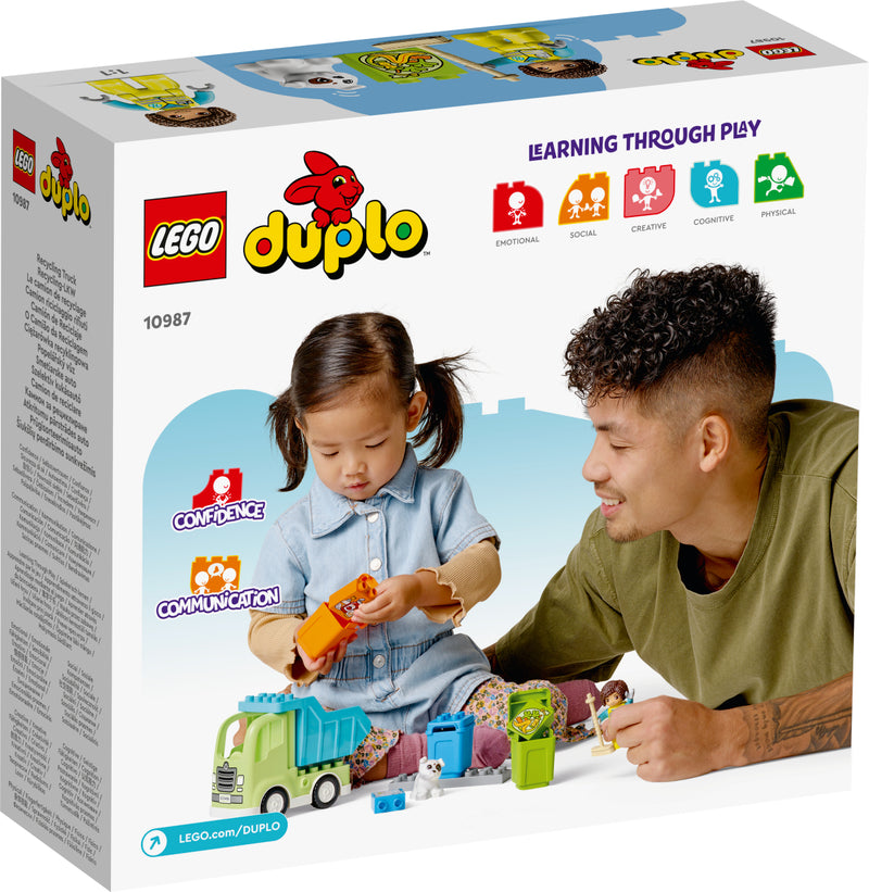 LEGO Duplo 10987 - Kierrätyskuorma-auto