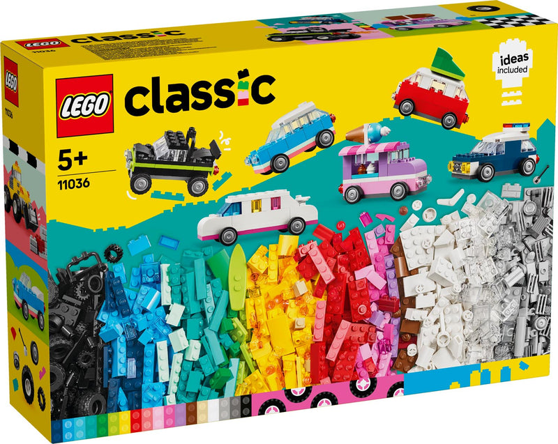 LEGO 11036 Classic - Luovat ajoneuvot