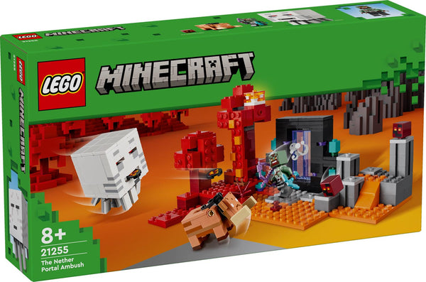 LEGO 21255 Minecraft - Hornaportaalin väijytys