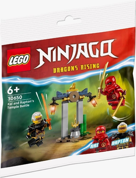 LEGO 30650 Ninjago  - Kain ja Raptonin taistelu temppelillä