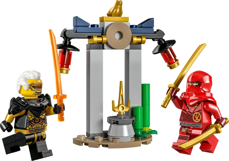 LEGO 30650 Ninjago  - Kain ja Raptonin taistelu temppelillä