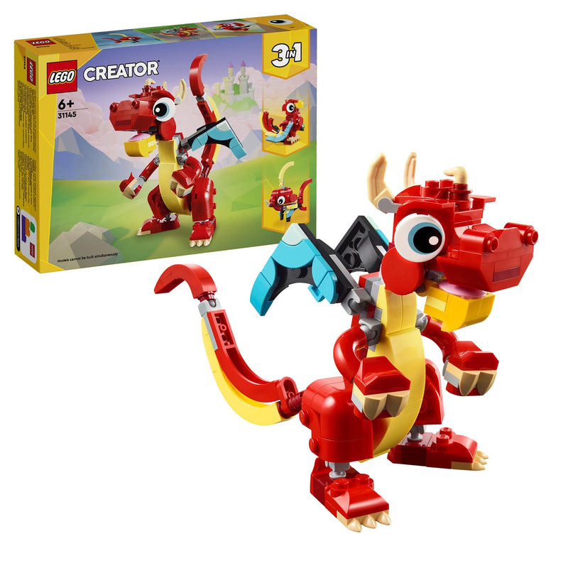 LEGO 31145 Creator - Punainen lohikäärme