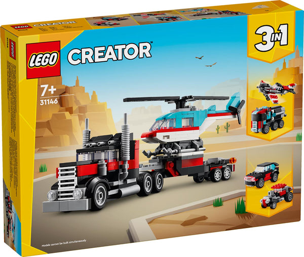 LEGO 31146 Creator - Lava-auto ja helikopteri