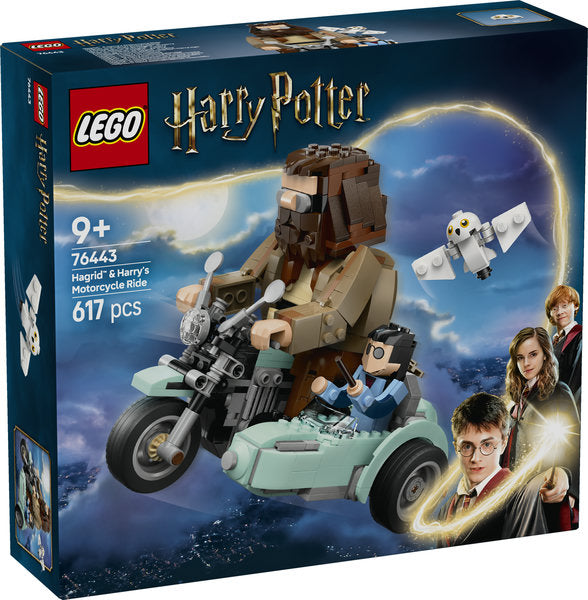LEGO Harry Potter 76443 - Hagrid™ ja Harry moottoripyörä