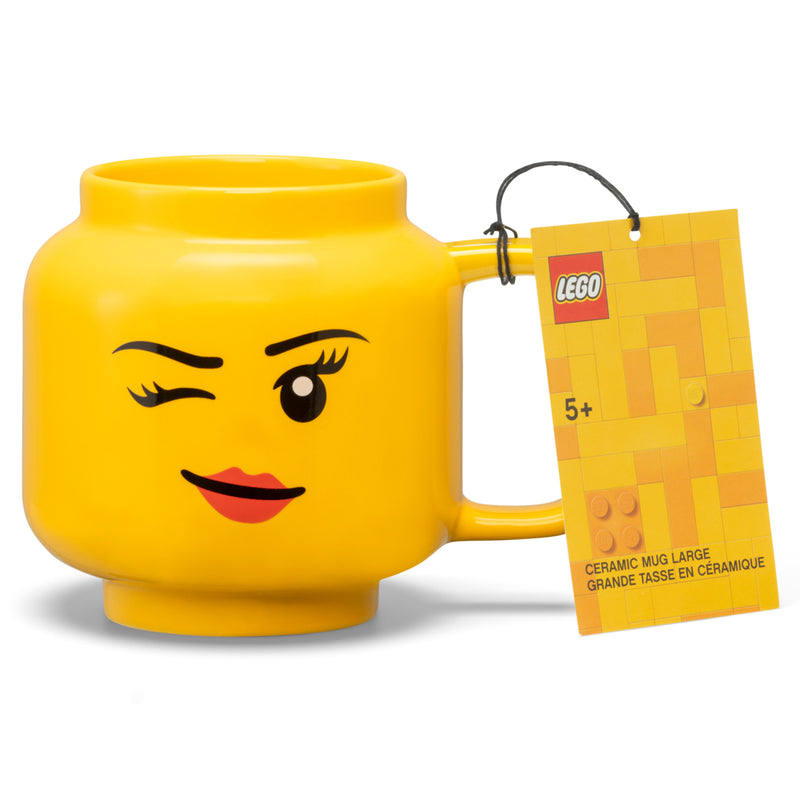 LEGO keraaminen muki (tyttö), iso 0,5 l
