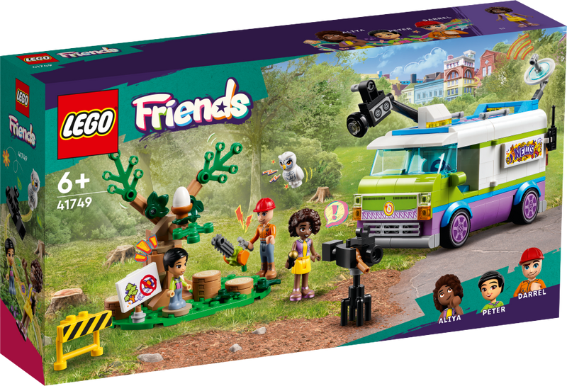 LEGO 41749 Friends - Uutisauto