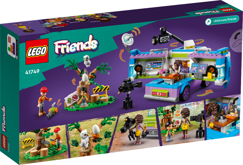 LEGO 41749 Friends - Uutisauto