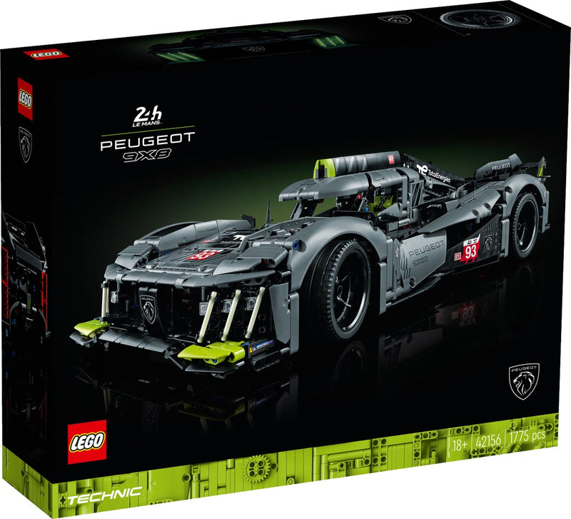 LEGO 42156 Technic - PEUGEOT 9X8 24H Le Mans Hybrid Hypercar