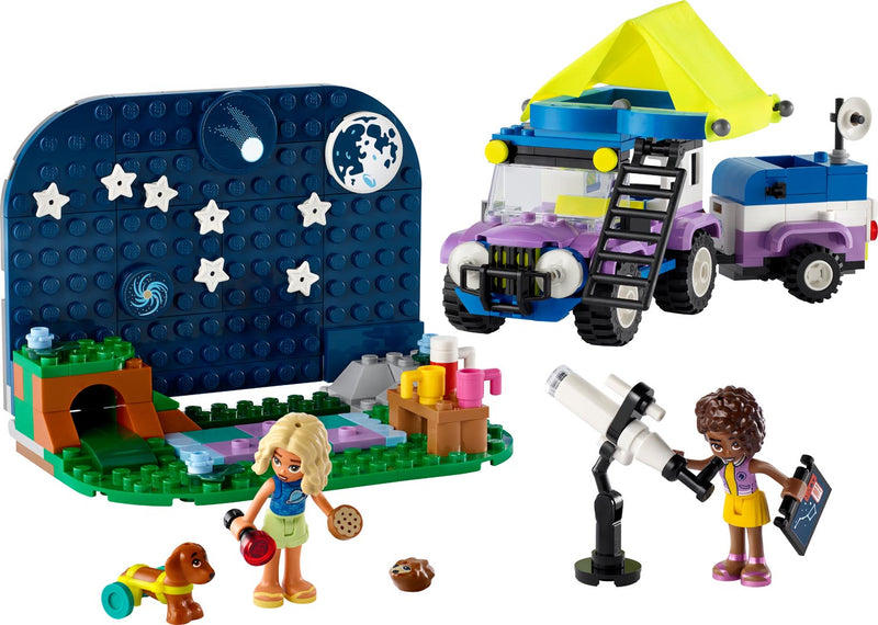 LEGO 42603 Friends - Retkeilyauto tähtien katseluun