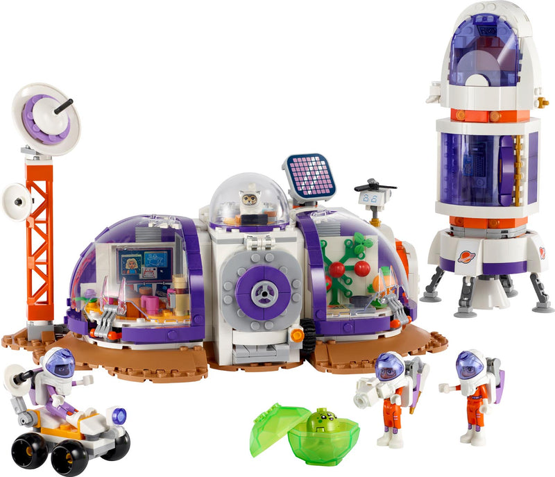 LEGO 42605 Friends - Mars-avaruusasema ja raketti
