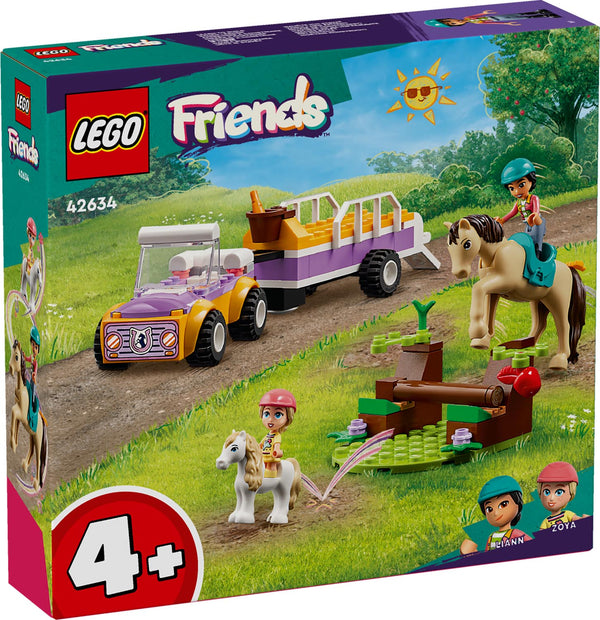 LEGO 42634 Friends - Hevos- ja ponitraileri