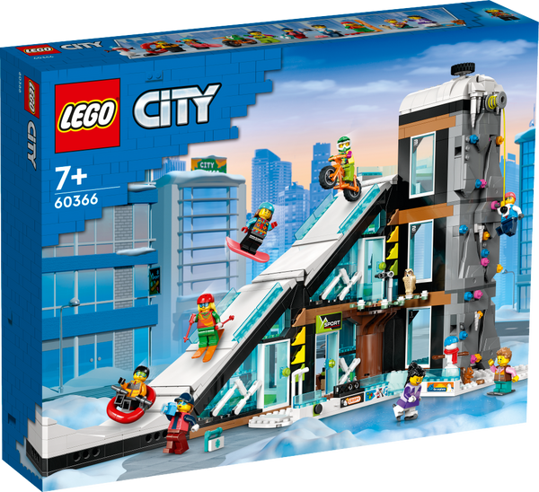 LEGO 60366 City - Laskettelu‑ ja kiipeilykeskus