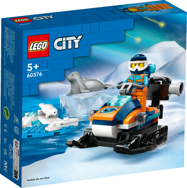 LEGO 60376 City - Arktisen tutkimusretken moottorikelkka