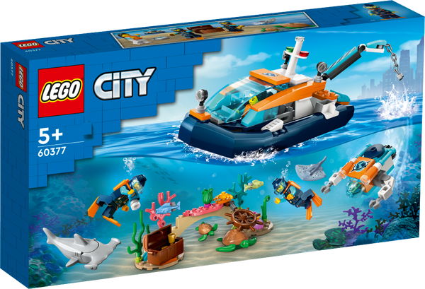LEGO 60377 City - Tutkimussukellusvene