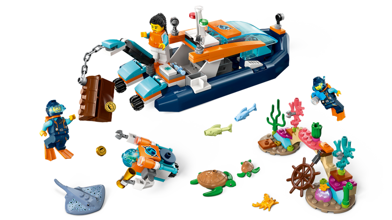 LEGO 60377 City - Tutkimussukellusvene