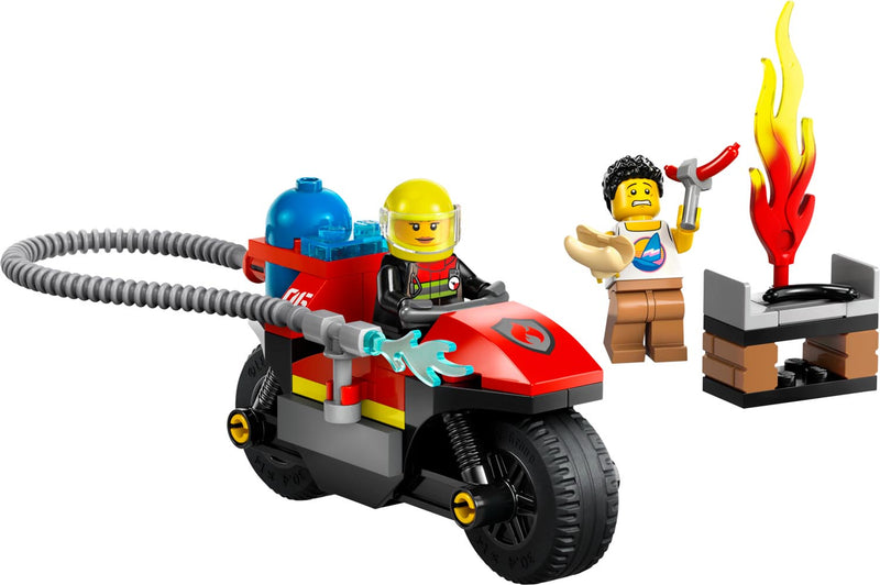 LEGO 60410 City - Palokunnan pelastusmoottoripyörä