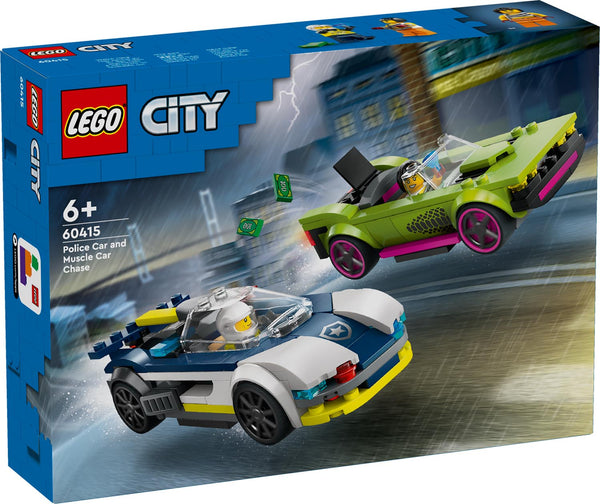 LEGO 60415 City - Poliisiauto ja muskeliauton takaa-ajo