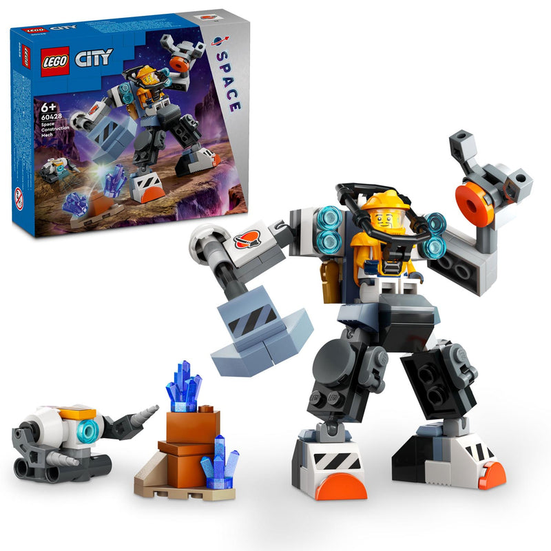 LEGO 60428 City - Avaruusrobotti rakennustöihin