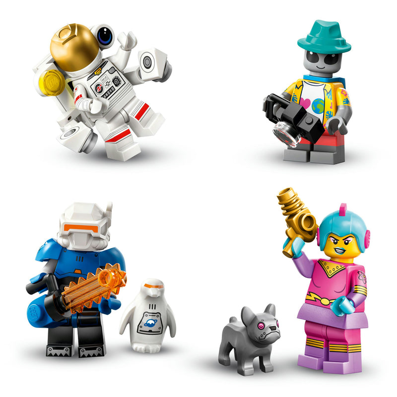 LEGO 71046 Minihahmot – Sarja 26 Avaruus - Täysi sarja (12 minifiguuria)