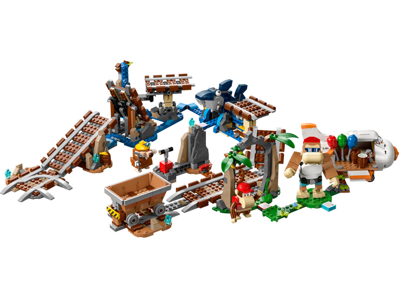 71425 LEGO Diddy Kongin kaivosvaunurata ‑laajennussarja