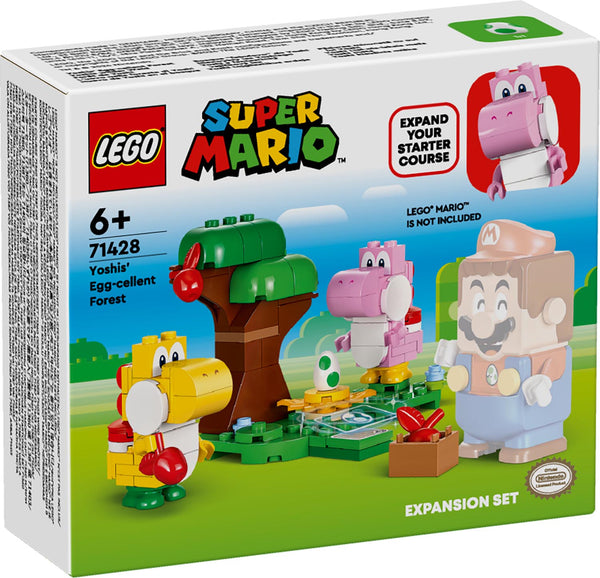 LEGO 71428 Super Mario - Yoshin mahtava metsä ‑laajennussarja
