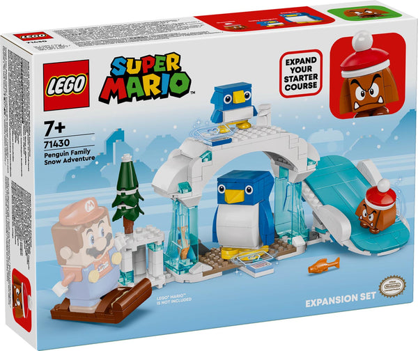 LEGO 71430 Super Mario - Penguin-perheen lumiseikkailu ‑laajennussarja