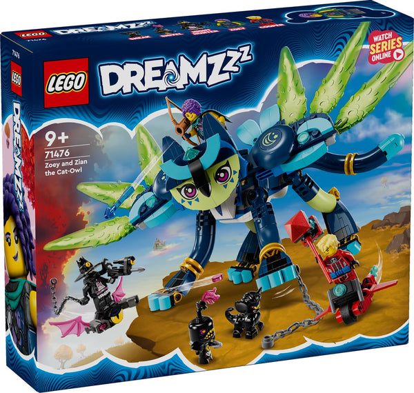 LEGO 71476 DREAMZzz - Zoey ja kissapöllö Zian