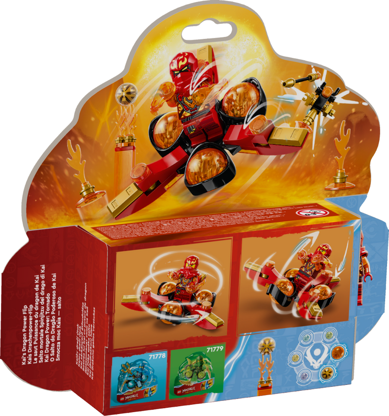 LEGO 71777 Ninjago - Lohikäärmevoiman Kai – spinjitzu-voltti