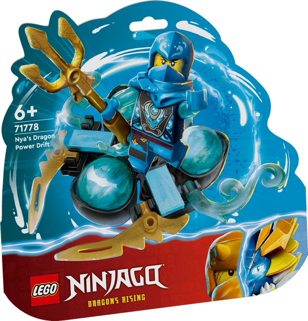 LEGO 71778 Ninjago - Lohikäärmevoiman Nya – spinjitzu-liuku