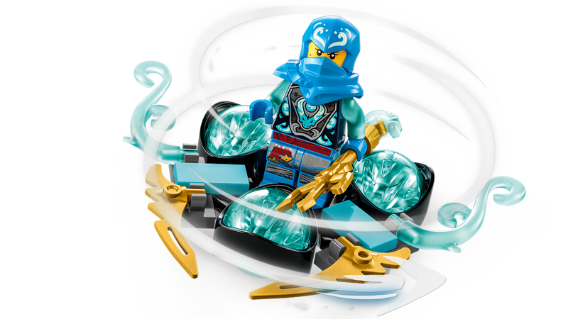 LEGO 71778 Ninjago - Lohikäärmevoiman Nya – spinjitzu-liuku